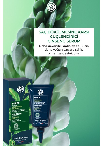 Saç Dökülme Karşıtı Canlandırıcı ve Güçlendirici Vegan Ginseng Serum 75 ml