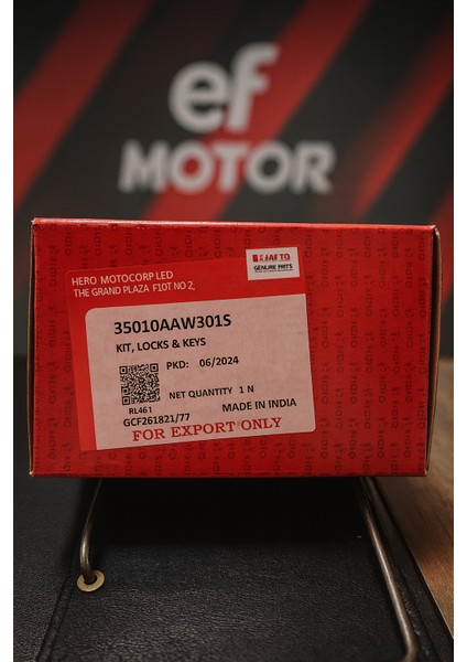 Dash 125 Kontak Seti (Kit Locks & Keys) – Orijinal Hero Yedek Parça – Ef Motor Yetkili Bayi modelleri