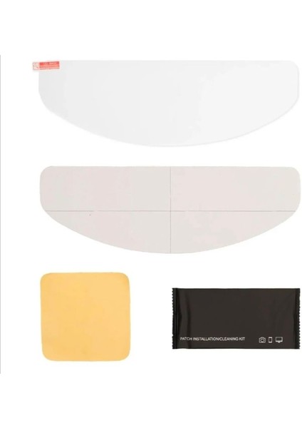 Motosiklet Premium Kask Vizörü Buğu Önleyici Film Pinlock Anti Fog Lens