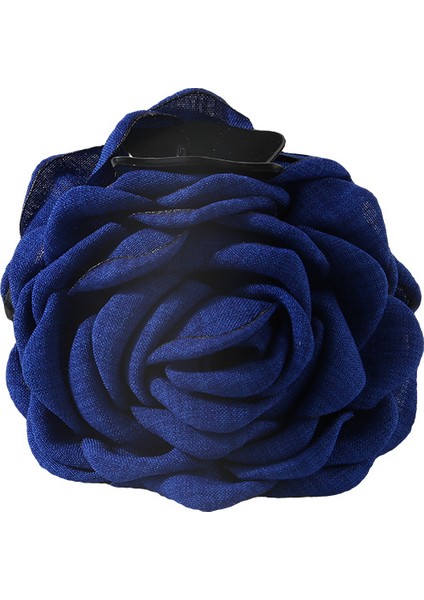 Leopar Desenli Çiçeklerin Tasarım Anlayışı Başın Tam Arkası Plaka Saç Tutma Klipsi Moda Çok Yönlü Mizaç Köpekbalığı Klipsi Saç Aksesuarları Saç Tokası Kadın (Yurt Dışından)