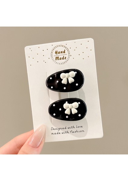 Narin Sonbahar ve Kış Saç Tokası Merad Kolej Tarzı Bb Klip Saç Kartı Alın Kırık Saç Yan Klip Başlıklar (Yurt Dışından)