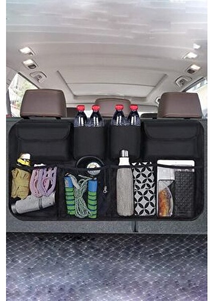 8 Cepli Araç Bagaj Düzenleyici Çanta Organizer Oto Içi Eşya Düzenleme Malzeme Çantası indirimleri