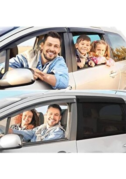 Esnek Güneşlik Perde Araba Yan Cam Perdesi Koruyucu Güneş Sinekliği 80x50 cm (2) Yırtılmaya Dayanıklı