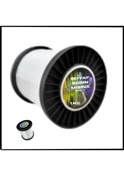 Uyguna-Yakala 1 kg Ekstra Güçlü Şeffaf Bobin MISINA-INA.068