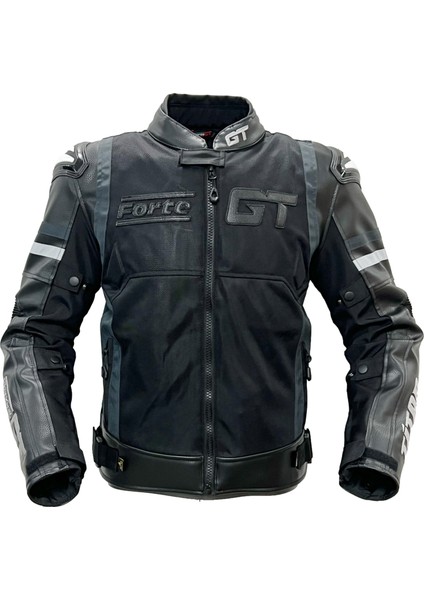 Titan Motosiklet Montu Kırmızı – Ce Onaylı Koruma, Nefes Alabilir, 3 Mevsim Sürüş Montu