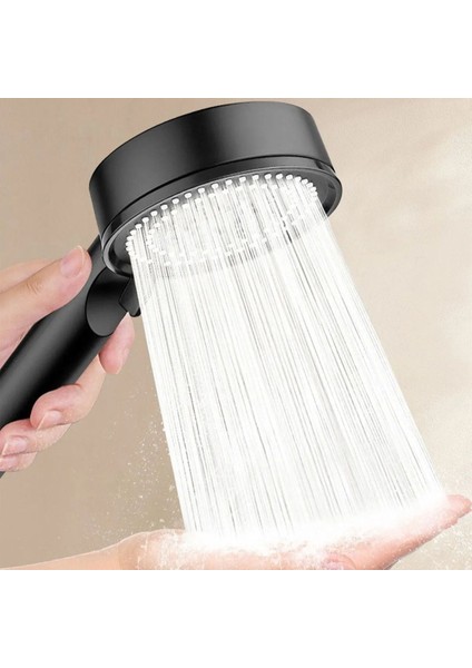 Mytechcat® 5 Fonksiyonlu Yüksek Basınçlı Ayarlanabilir Siyah Duş Başlığı fırsatları