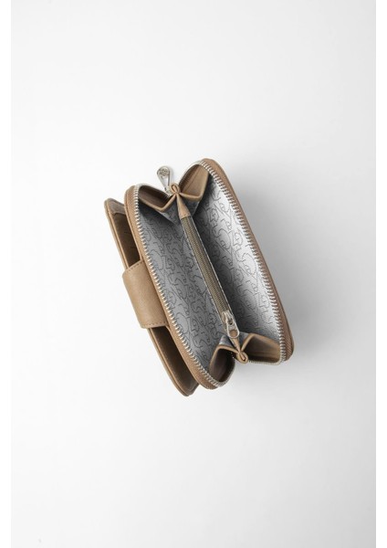 Orta Boy Kadın Cüzdan - 65306 - Vizon modelleri