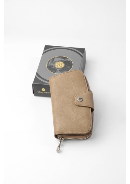 Orta Boy Kadın Cüzdan - 65306 - Vizon fırsatları