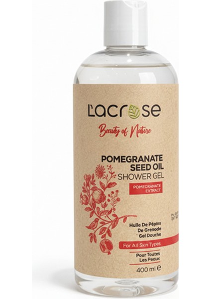 Nar Çekirdeği Yağlı Duş Jeli - Pomegranate Seed Oil