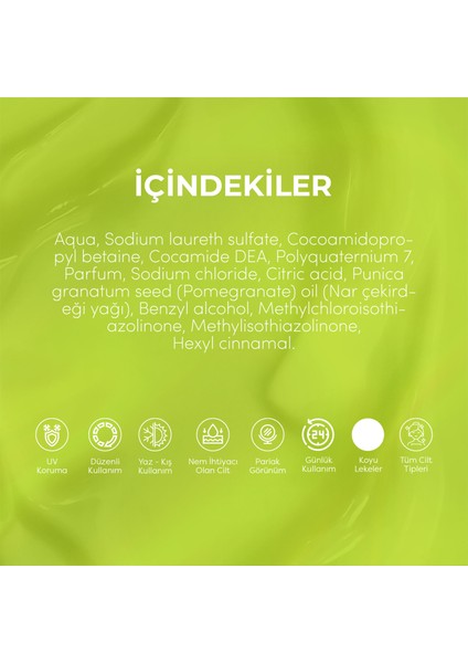 Nar Çekirdeği Yağlı Duş Jeli - Pomegranate Seed Oil fırsatları