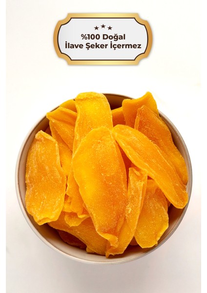 Şekersiz Kurutulmuş Mango – 70GR – Doğal ve Katkısız fiyatları