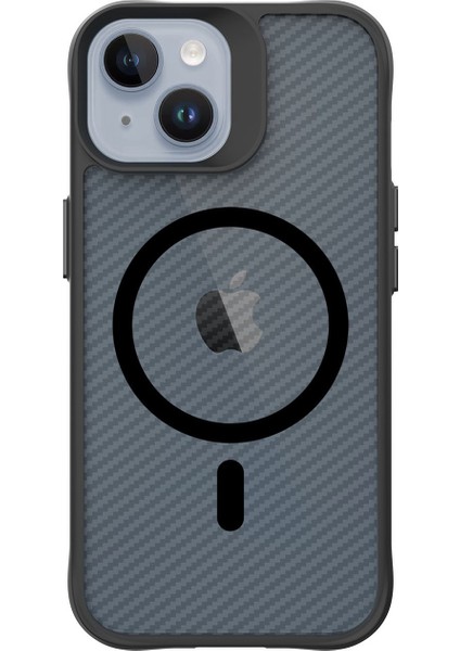 iPhone 15 Carbon Fiber Force Magsafe Kılıf Anti-Şok Teknolojili Kamera ve Ekran Korumalı modelleri