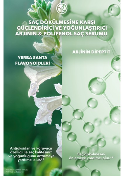 Yeni Formül Önleyici, Güçlendirici ve Yoğunlaştırıcı Vegan Saç Serumu 195 ml modelleri