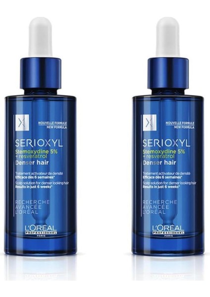 Yeni Formül 2x Serioxyl Dökülen Saçlar Için Yoğunlaştırıcı Serum 90ML