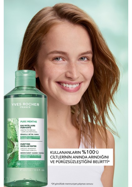 Karma ve Yağlı Ciltler Için Gözenek Arındırıcı & Sebum Dengeleyici Makyaj Temizleme Suyu 400 ml fırsatları