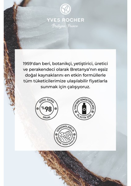 Yeni Formül Saçları Kırılmaya Karşı Koruyucu ve Canlandırıcı Hindistan Cevizi Bakım Yağı 100ML