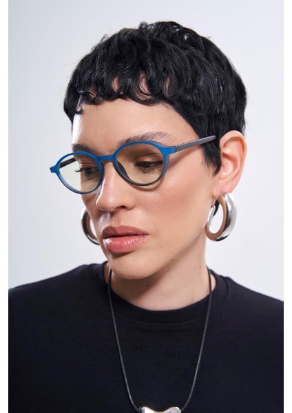 Cunda Matt Blue Degrade Mavi Işık Koruyucu Gözlük fırsatları