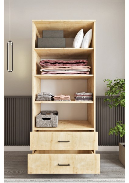 ASL6330 Çok Amaçlı Dolap 2 Kapaklı ve 2 Çekmeceli Dolap fiyatları