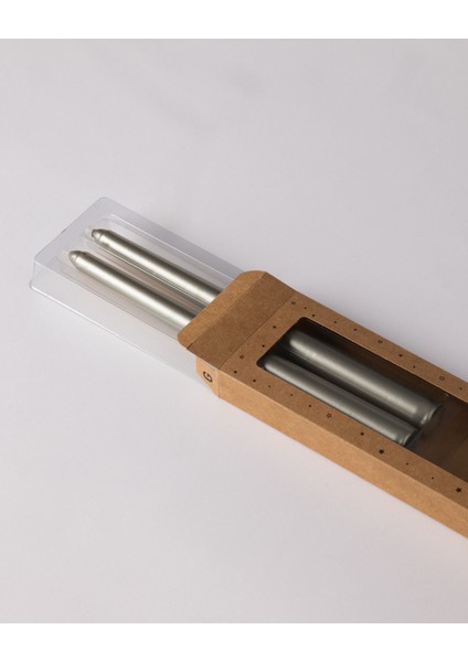 Répertoire Le Cadeau Şamdan Mum - Silver - 25 cm fırsatları