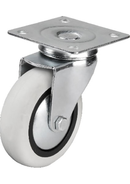 Hts 351 - 75X25 mm Pvc Tablalı Tekerlek - 4 Adet