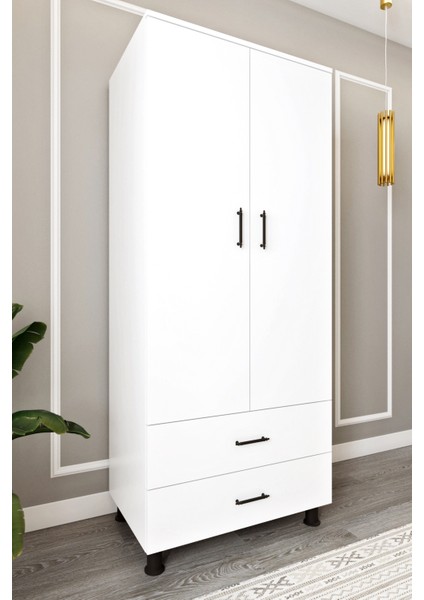 ASL6330 Çok Amaçlı Dolap 2 Kapaklı ve 2 Çekmeceli Dolap modelleri