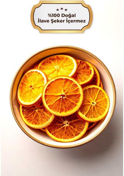 Şekersiz Kurutulmuş Portakal – 140GR – Doğal ve Katkısız fiyatları