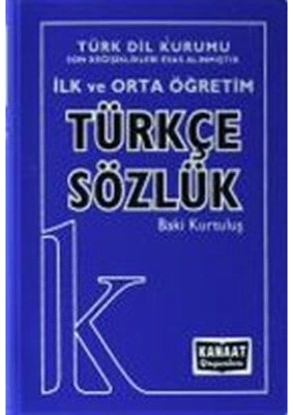 Kanaat Ilk ve Orta Öğretim Türkçe Sözlük