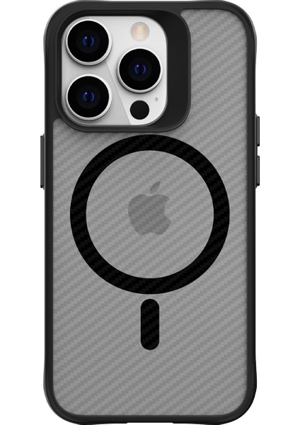 iPhone 14 Pro Max Carbon Fiber Force Magsafe Kılıf Anti-Şok Teknolojili Kamera ve Ekran Korumalı modelleri