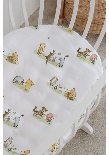 %100 Pamuklu Poplin Bebek Beşik Nevresim Seti 80X120 cm - Sevimli Iş Makineleri modelleri