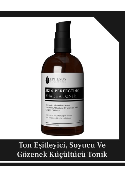 Hassas Hariç Tüm Cilt Tiplerine Uygun Ton Eşitleyici ve Hassas Soyucu Aha Bha Tonik 100 ml