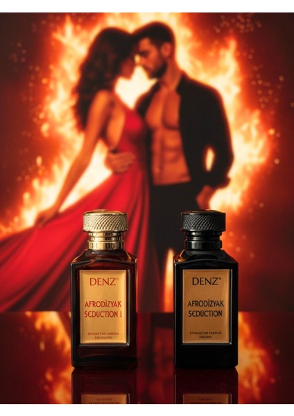 2'li Kadın Erkek Afrodizyak Parfüm Seti Karşı Konulmaz Etki %40 Esans Extrait De Parfüm