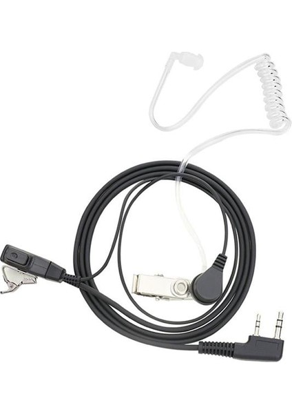 Wln PMR-446 / Gyq Q75 / Aselsan A446 Spiral Arkalıklı Akustik Telsiz Kulaklık