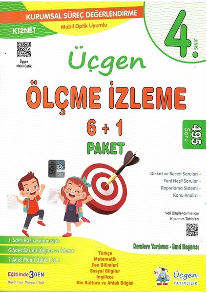 4.sınıf 2025 Hafta Hafta Sınıf Başarısı 36 Hafta + Paket Deneme 7 Li + Doğada Matematik Hediyeli modelleri