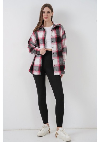 Ekose Desen Oversize Oduncu Gömlek 3854 Kiremit fiyatları