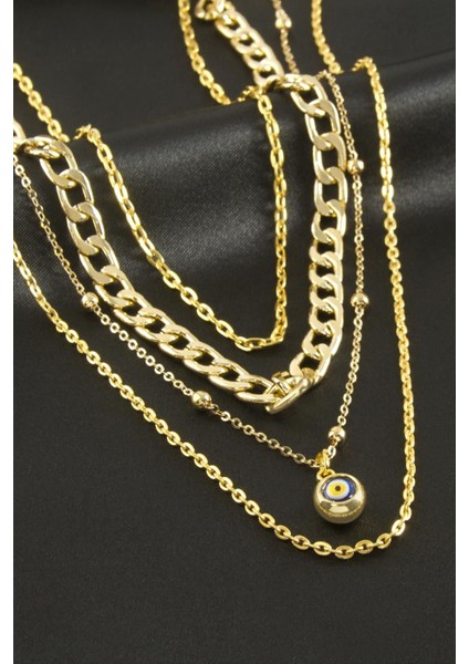 Nazar Dörtlü Kolye