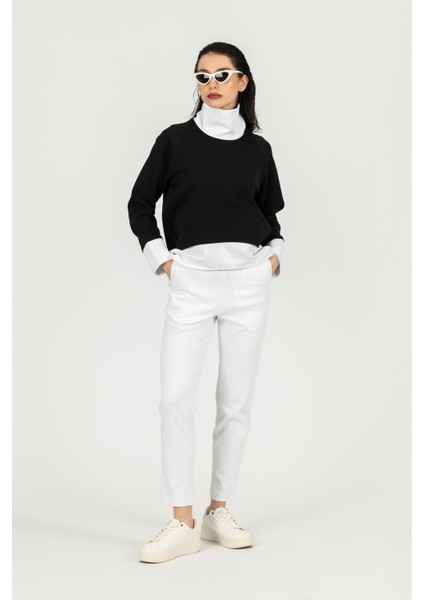 Boğazlı Kısa Sweat indirimleri