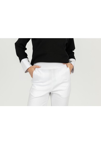 Boğazlı Kısa Sweat