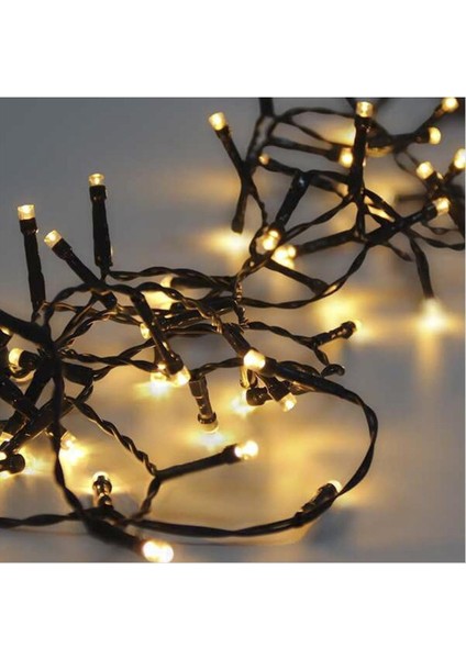 Sarı Renkli LED Işık Pilli 4 Metre