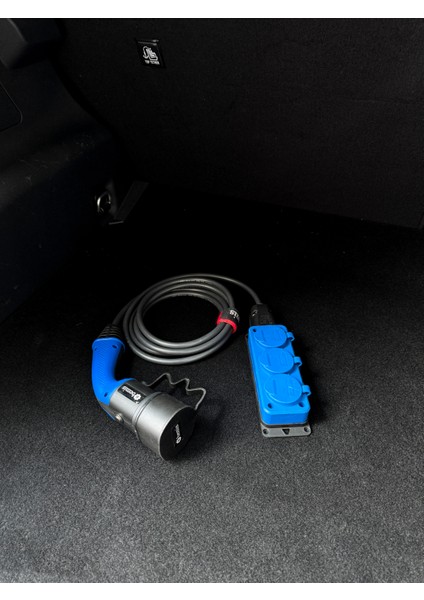 V2L (Vehicle to Load) Elektrikli Araç Uyumlu 3’lü Priz Uzatma Adaptörü – 3 Metre modelleri