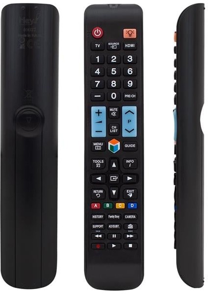 UE40F6470 Source Tuşlu LCD LED Tv Kumanda