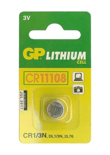Gp Cr1/3n-C1 3V Lityum