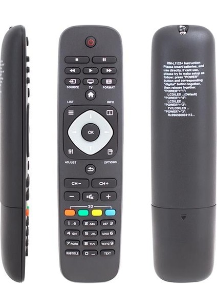 3D Tuşlu Lcd-Led Tv Kumanda RM-L1125+