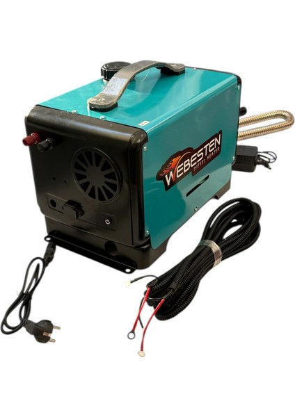Webesten Taşınabilir Akülü Dizel Isıtıcı 12/24/220V Bluetooth'lu Serisi fiyatları