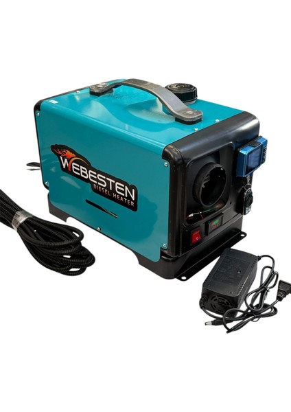 Webesten Taşınabilir Akülü Dizel Isıtıcı 12/24/220V Bluetooth'lu Serisi fırsatları