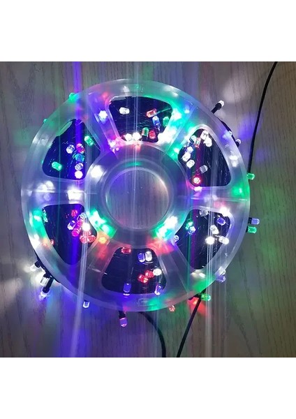 Renkli Vip Profesyonel 25 Metre Renkli LED Işık 220V Fişli Renkli (5148) fiyatları