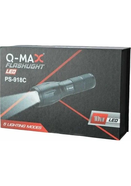 Q-Max PS-918A Şarzlı Zomlu Police El Feneri (5148) indirimleri
