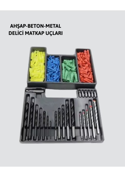 Matkap Ucu Seti Organizerli Çok Amaçlı Delme Uçları fırsatları