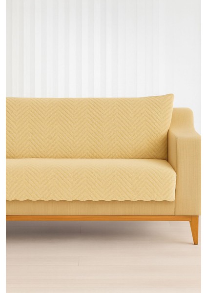 Istanbul Çarşısı Wellsoft Koltuk Örtüsü, Yatak Örtüsü - 225X175CM - Kaydırmaz Telalı - Yerli Üretim