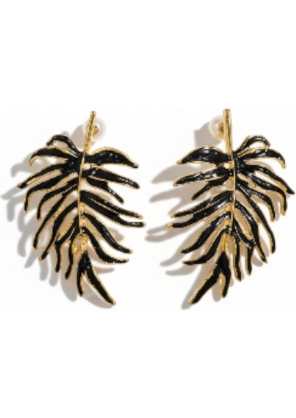 Zr Model Areka Yaprağı Küpe modelleri