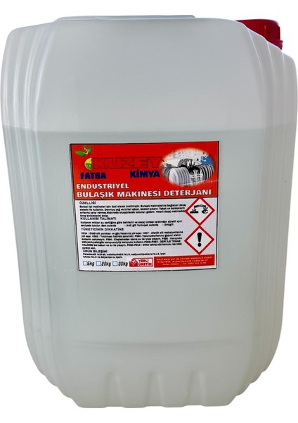 Endüstriyel Bulaşık Makinesi Deterjanı - 20 kg